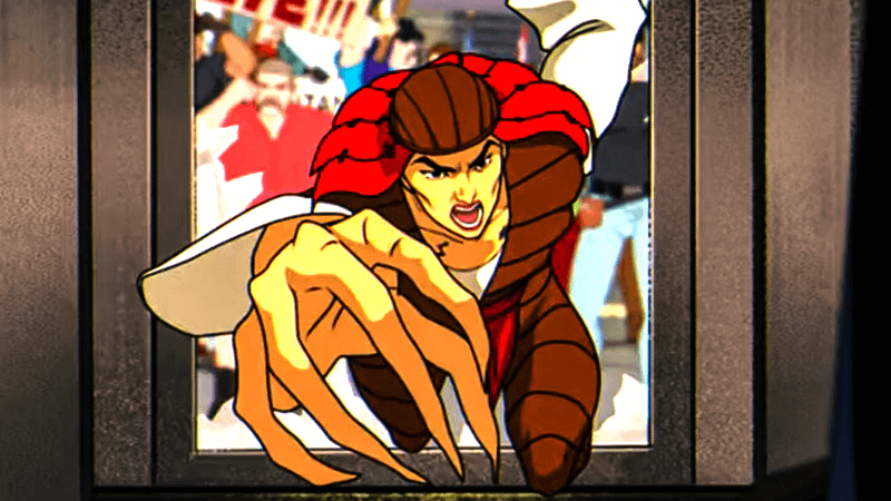 Marvel character Lady Deathstrike.