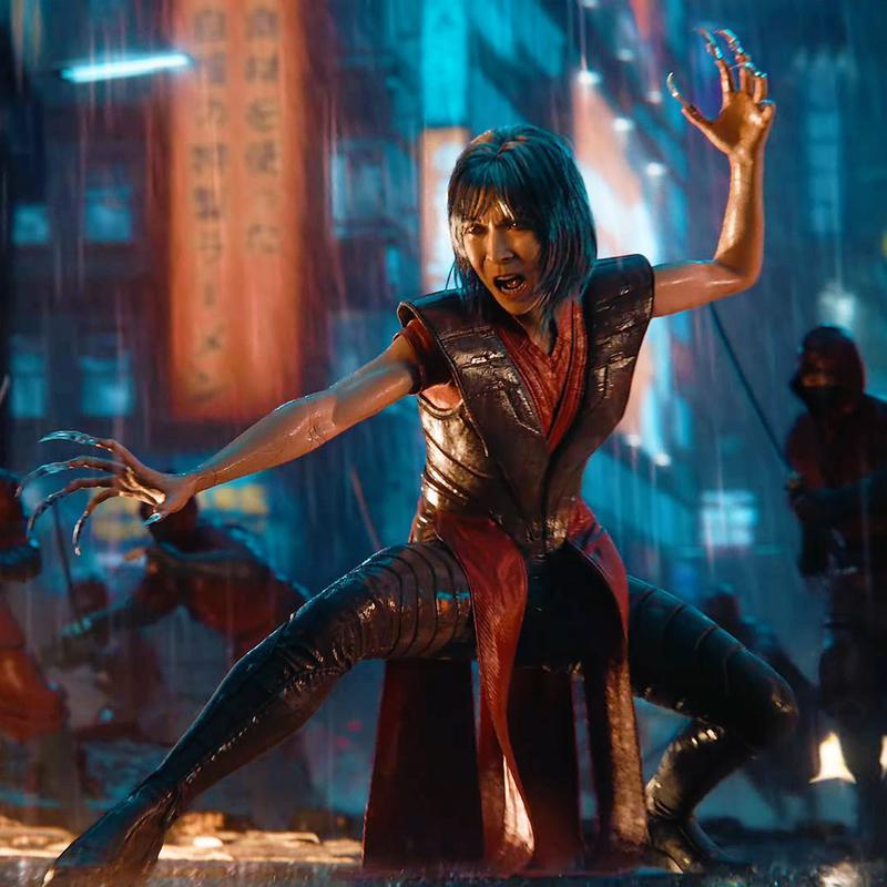 Lady Deathstrike from Insomniac 'Wolverine' game.