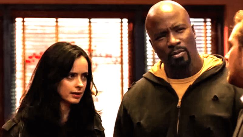 Jessica Jones, Danny Rand and Luke Cage.