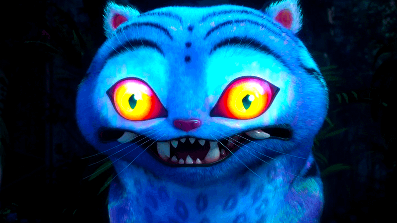KPop Demon Hunters Derpy with his wide eyes