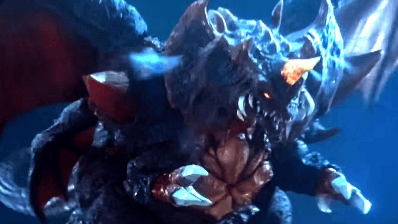Destoroyah with glowing horn.