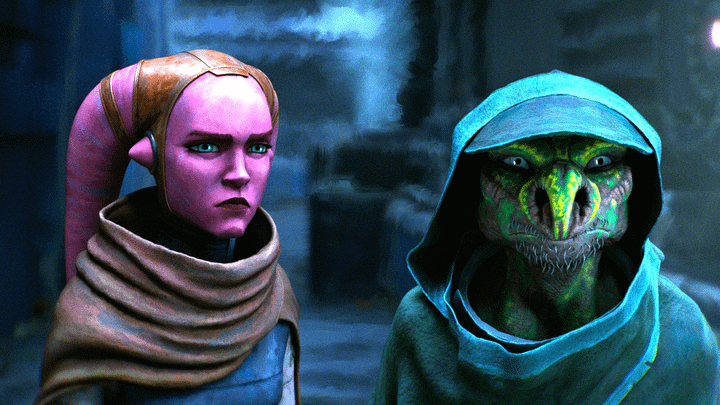 Devon Izara and Master Eeko-Dio Daki in Maul - Shadow Lord.