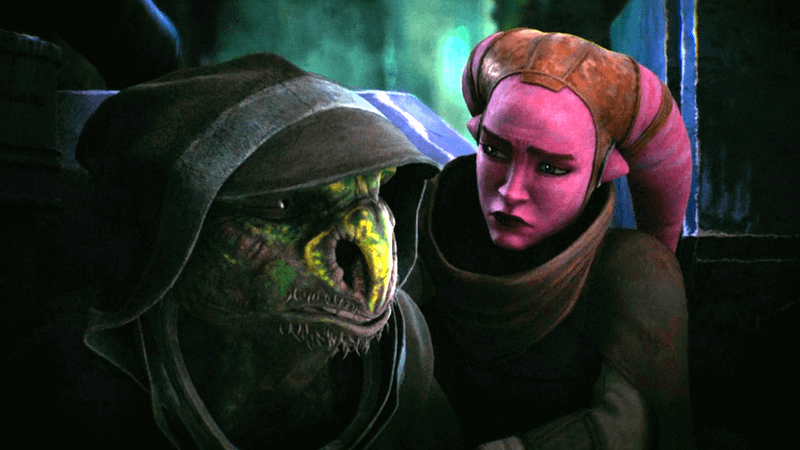 Master Eeko-Dio Daki and Devon in Maul - Shadow Lord.