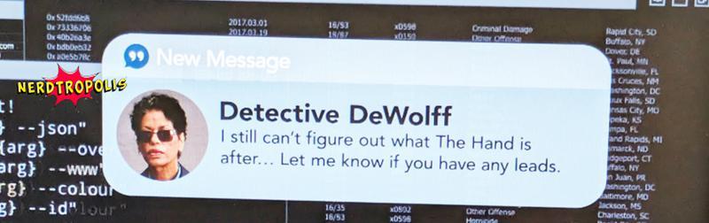 Detective Jean DeWolff in Spider-Man Brand New Day pop up.