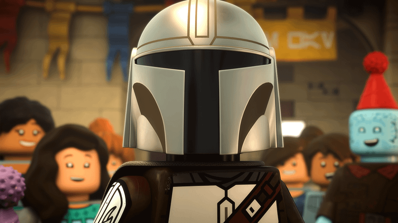 Din Djarin in LEGO Star Wars: The Mandalorian
