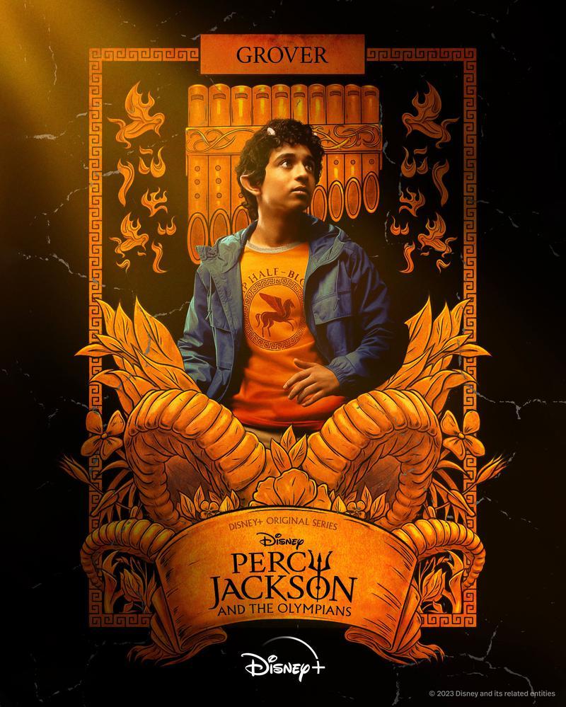 disney percy jackson poster 2 - Revelados os primeiros pôsteres dos personagens principais