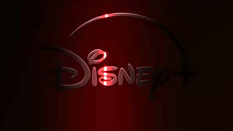 Disney+ logo.