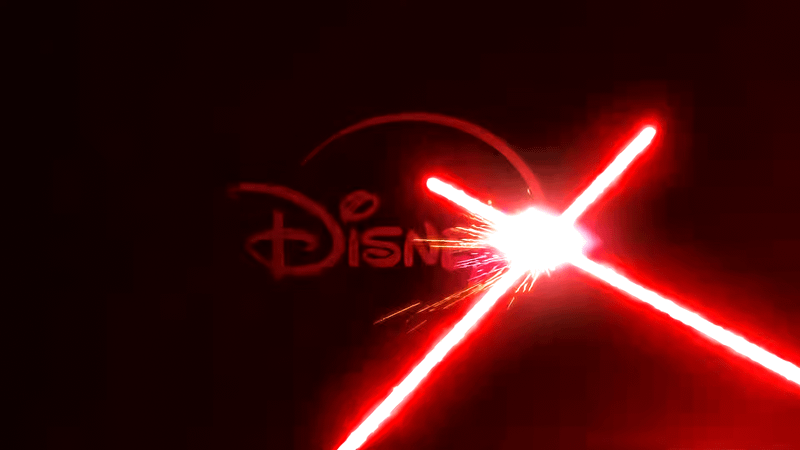 Disney+ logo.