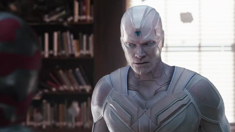 Paul Bettany as White Vision from 'WandaVision.'