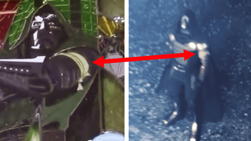 Doctor Doom's Yellow Arm Band in Avengers: Doomsday