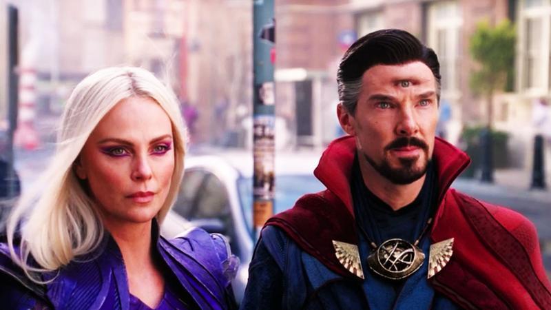 Doctor Strange and Clea.