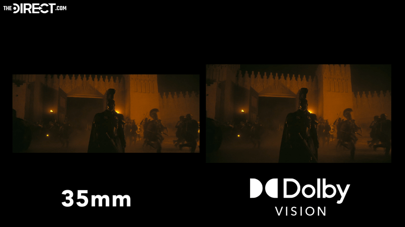 'The Odyssey' in 35mm and Dolby Vision formats.