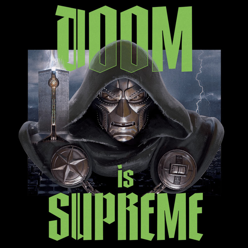 Doctor Doom in HEXFacility poster.