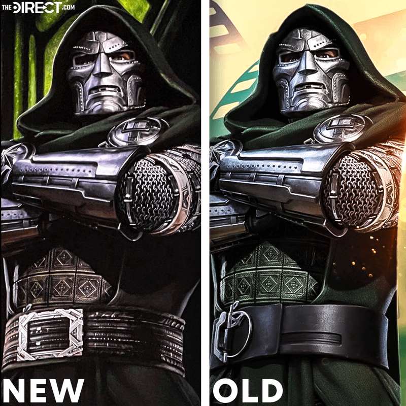 Doctor Doom's Avengers: Doomsday designs comparison