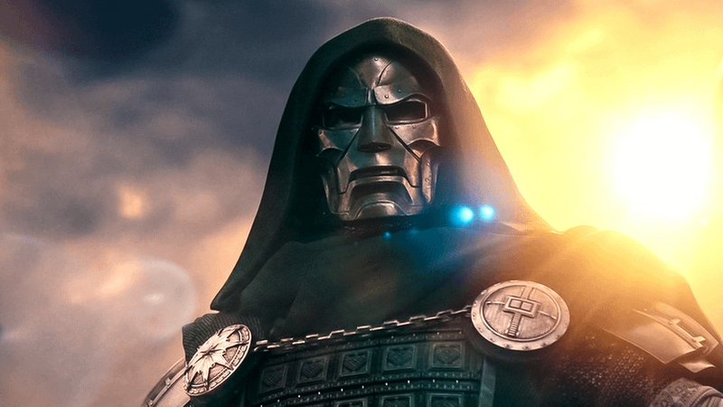Doctor Doom in the sunlight in Avengers: Doomsday.