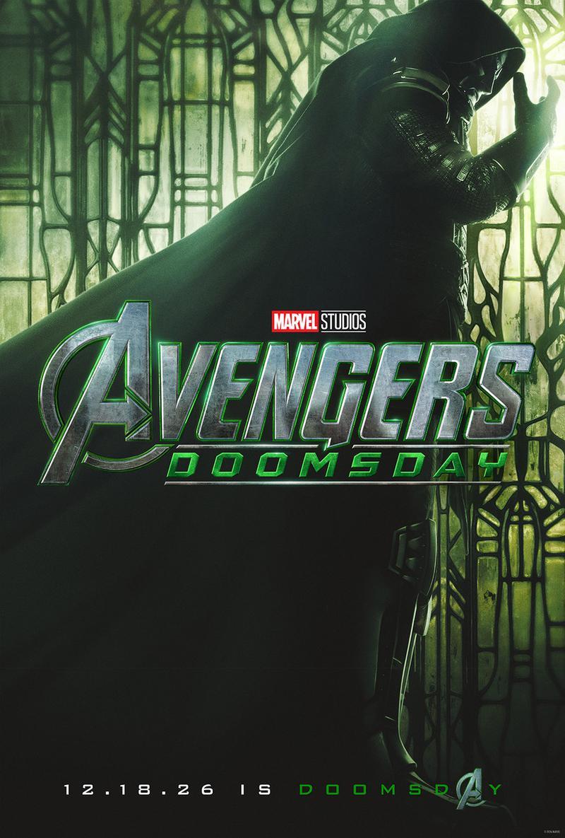 Doctor Doom in new Avengers: Doomsday poster.