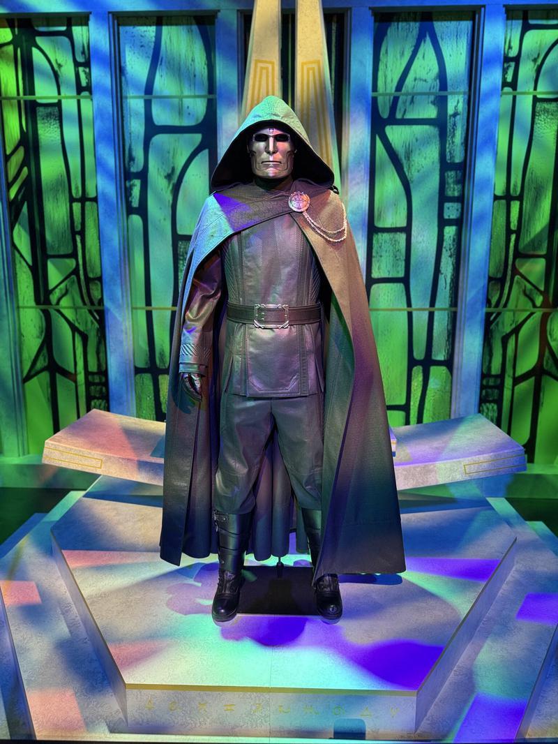 Doctor Doom Avengers Doomsday display D23 2026.