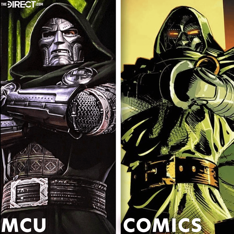 Doctor Doom's Avengers: Doomsday design, Doctor Doom from the comics