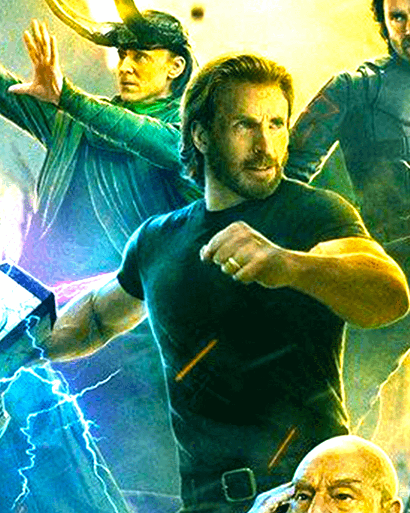 Steve Rogers on Avengers Doomsday international poster.