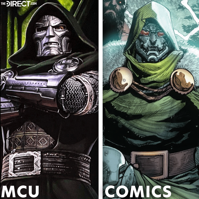Doctor Doom's Avengers: Doomsday design, Doctor Doom from the comics
