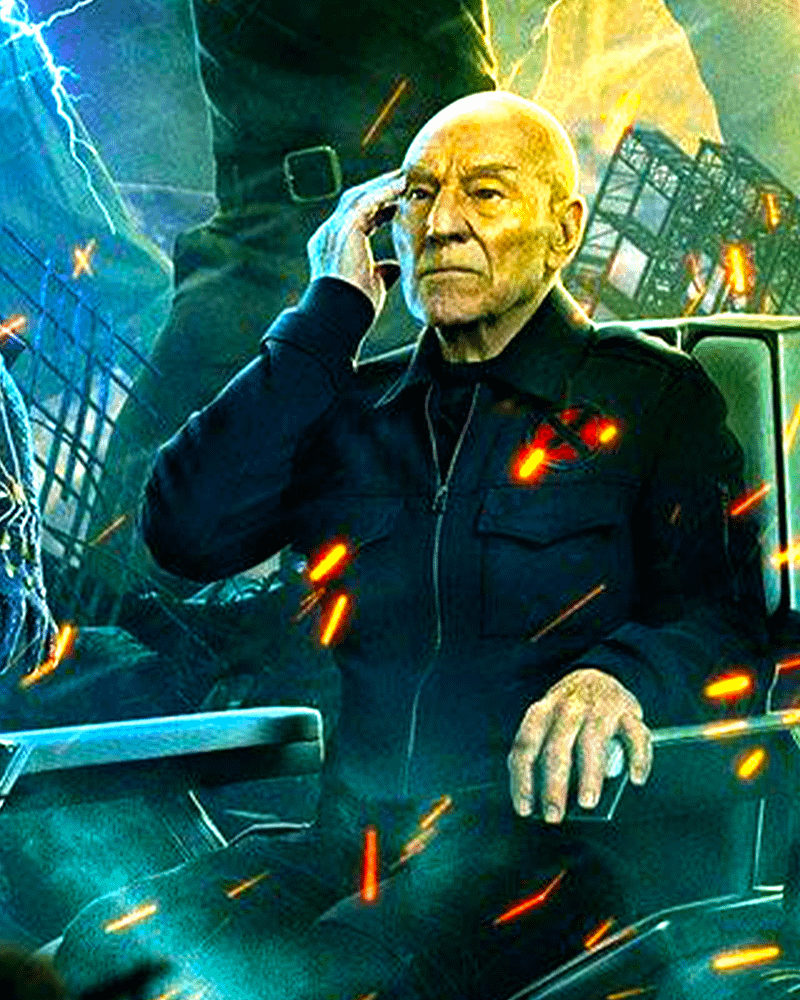 Professor X on Avengers Doomsday international poster.