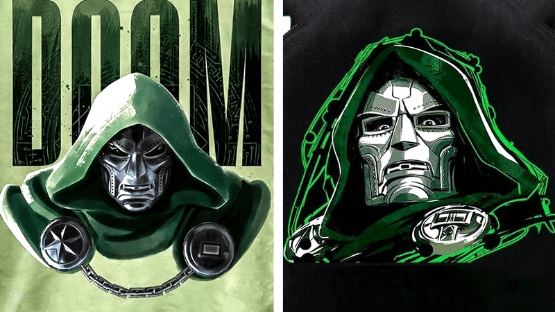 Doctor Doom images from 'Avengers: Doomsday' marketing.