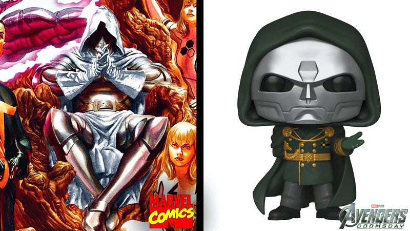 God Emperor Doom and Avengers Doomsday Lord Doom suit.
