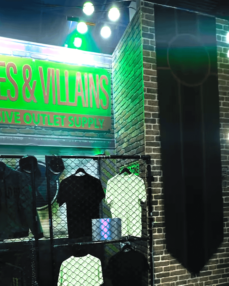 Doctor Doom Merch, Heroes and Villains Stand