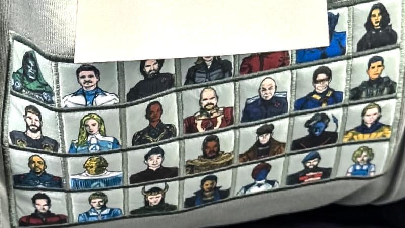 Avengers Doomsday crew merchandise characters.