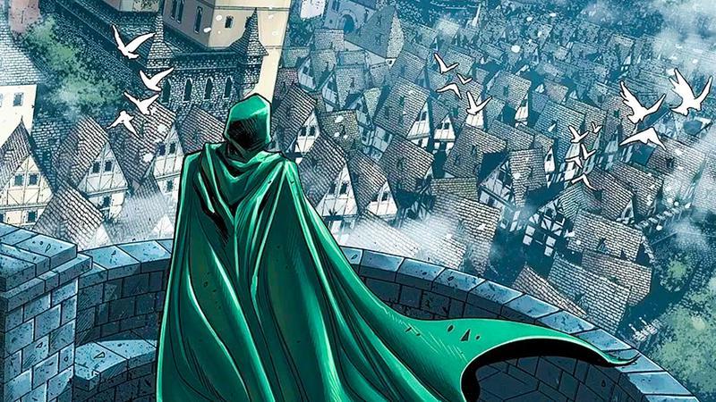 Doctor Doom looking over Latveria.