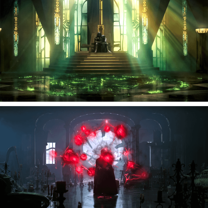Doctor Doom & Doctor Strange.