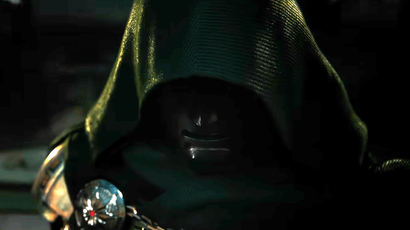Doctor Doom in the Avengers: Doomsday trailer.
