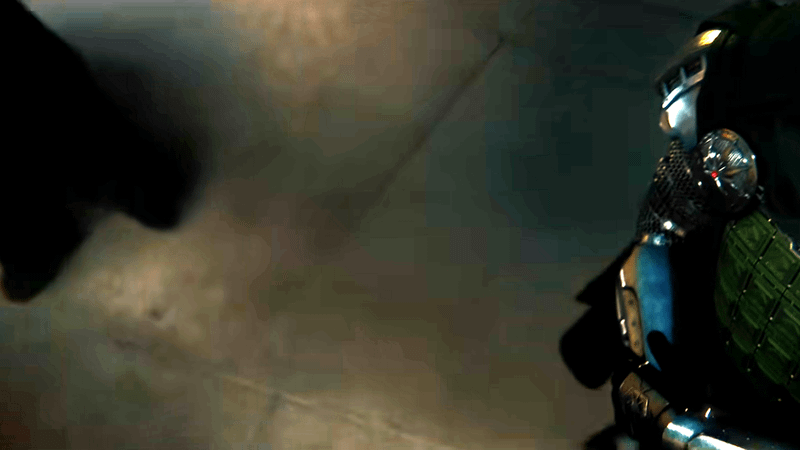 The bottom of a robe beside Doctor Doom in the Avengers: Doomsday trailer.