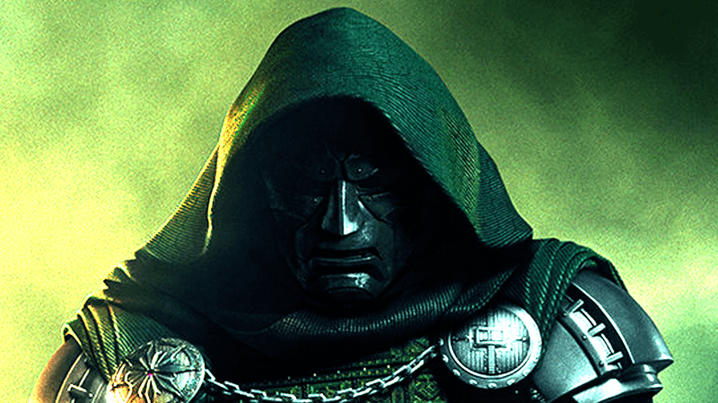 Doctor Doom in his legendary Latverian armor.