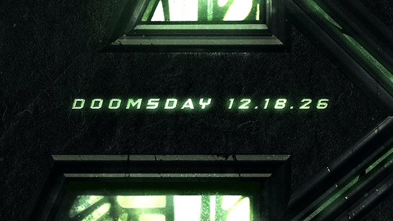The Avengers: Doomsday logo.