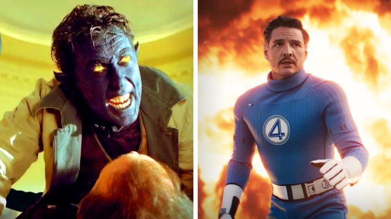 Nightcrawler and Mr. Fantastic.