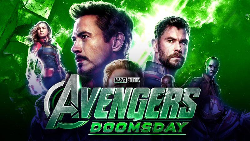 Avengers: Endgame poster, Avengers: Doomsay logo