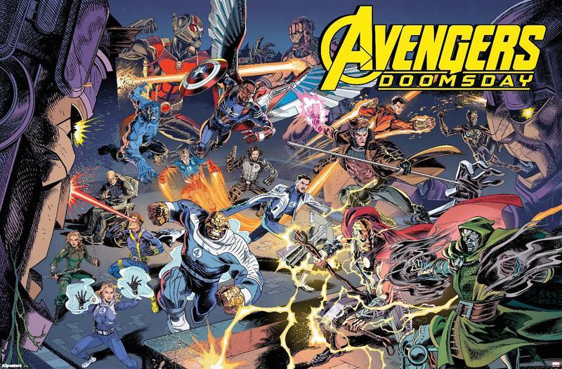 Avengers: Doomsday heroes in a clash with Doom.