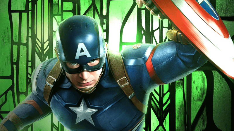 Steve Rogers' Captain America.