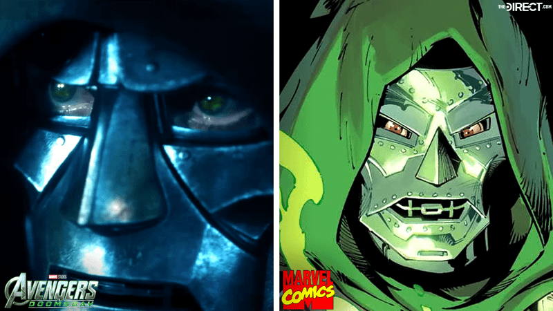 Doctor Doom in 'Avengers: Doomsday,' Doctor Doom in Marvel Comics.
