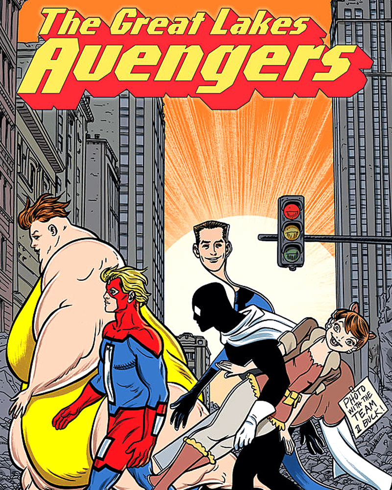The Great Lakes Avengers from Marvel Comics