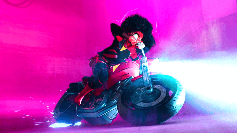 Jessica Drew in Spider-Man: Across the Spider-Verse.