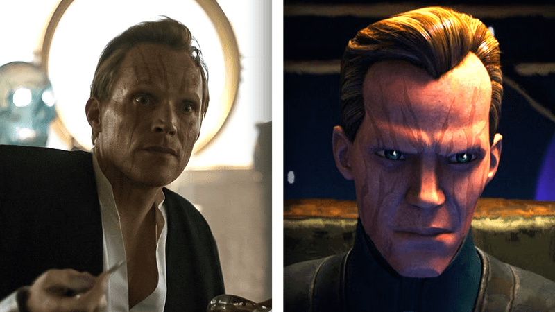 Paul Bettany as Dryden Vos.
