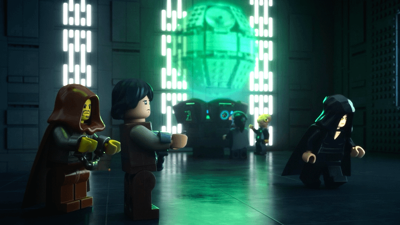 LEGO Darth Rey in Pieces of the Past 