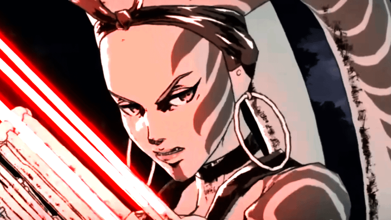 A Twi'lek sith from The Duel: Payback in Star Wars: Visions