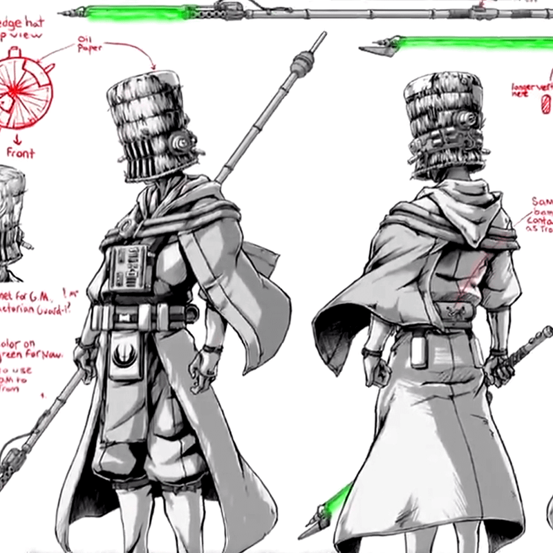 A new look at this alternate version of Jedi.