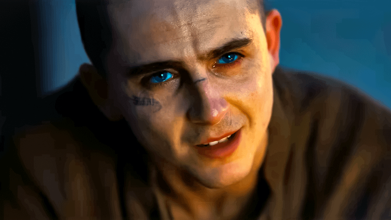Timothée Chalamet as Paul Atreides.