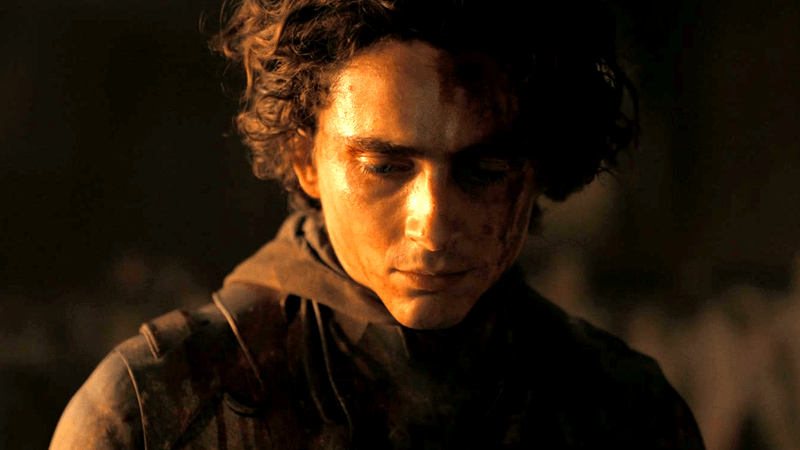 Timothee Chalamet as Paul Atreides in Dune