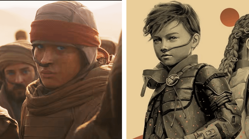 Leto II in Dune: Part Three. 
