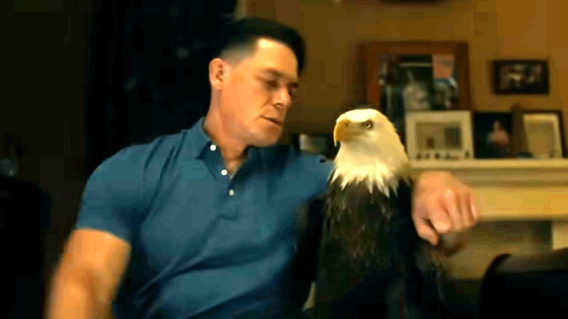 John Cena's Chris Smith with Eagly